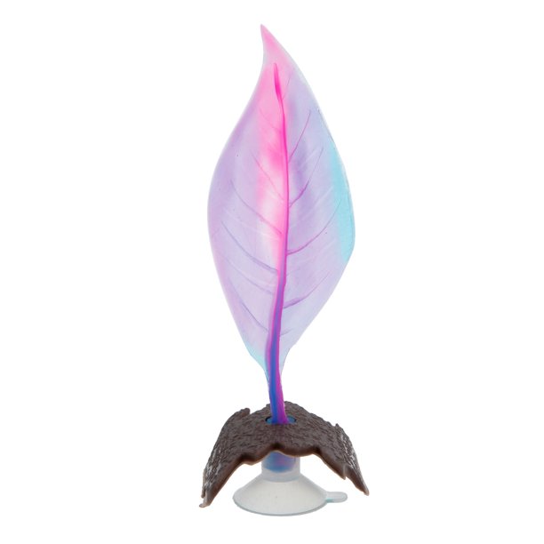 BESTYASH Hoja Decorativa Rosa Para Acuarios Con Ventosa Para Descanso De Peces Betta Y
