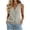 Army Green, variant on Womens Sweater Vest Dressy Casual V Neck Button Down Sweater Loose Casual Solid Color LightWeight Knit Vest