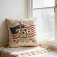 thumbnail image 5 of 4th of July 250th Anniversary Pillow Cover Party Decoration Patriotic Red White Blue Independence Day 1776-2026 Memorial Day USA Gifts, 5 of 7