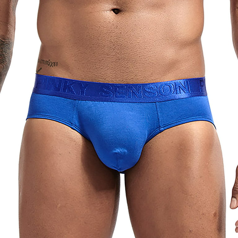 LEEy-world Mens Boxer Briefs Mens Boxer Briefs Breathable Hot Mesh Underwear  Blue,XXL 