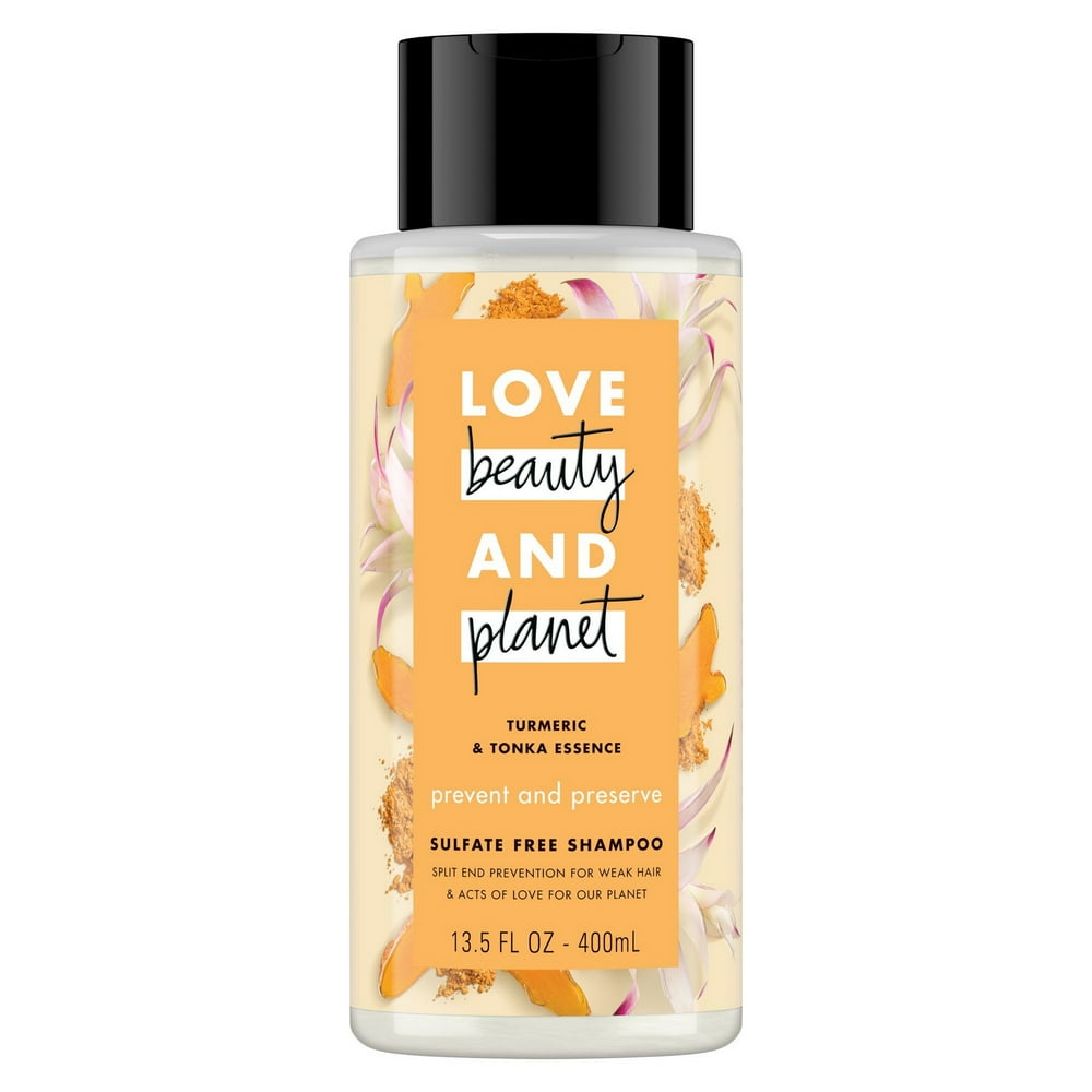 Love Beauty And Sulfate Free Prevent & Preserve Shampoo Turmeric