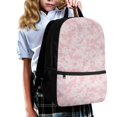 thumbnail image 3 of Uourmeti Pink Splatter Pattern Backpack, Roomy Interior School Backpack 17 Inchs Durable Student Bookbag for Work Travel, 3 of 6