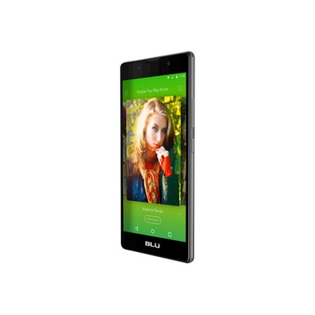 BLU Neo X Plus N090U - 3G smartphone - dual-SIM - RAM 1 GB / 8 GB - microSD slot - LCD display - 5.5" - 1280 x 720 pixels - rear camera 8 MP - front camera 5 MP - black