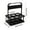 Black, variant on VWRXBZ Beer Carrier, 12.09x10.14x7.02 Inch Foldable Plastic Beer Basket Beverage Beer Holders Sports Kettle Portable Holders Beer Rack Home Decor