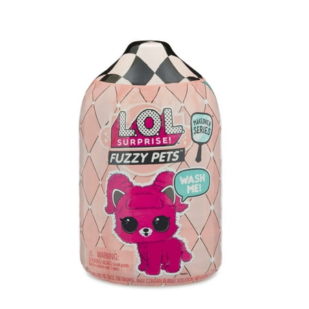 L.O.L. Surprise! Fuzzy Pets with Washable Fuzz and Water