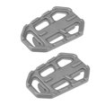 thumbnail image 1 of Unique Bargains 1 Pair Foot Pegs Pedals Wide Motorcycle Footpegs 360 Degrees Rotating Foot Rests for BMW R1200GS LC 2013-2022 Gray, 1 of 6