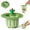 Green#1pcs, variant on Cactus Sink Strainer Basket, Cactus Kitchen Sink Drain Strainer with Gasket Ring
