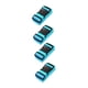 thumbnail image 5 of 4x Corturas de equipaje Cinturas de viaje conector para bolsa de equipaje Sostiene la maleta juntas Corturas de fijación de fijación Cinturas de embal Azul, 5 of 9