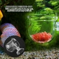 thumbnail image 3 of Red  Feeding Cup,  Glass Aquarium Feeding Cup, Small Acrylic Fish  For Aquarium Pets Animals, 3 of 8