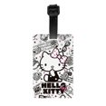 thumbnail image 1 of Custom Hello Kitty Sanrio Luggage Tag Custom Baggage Tags Privacy Cover Name ID Card, 1 of 1