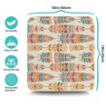 thumbnail image 5 of Washable Rubber Boho Floral Retro Dish Drying Mats for Kitchen Counter Home Large Coffee Bar Pad Accessories and Decor for Utensils Stemware 16''x18'', 5 of 7