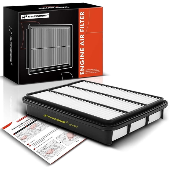A-Premium Engine Air Filter Compatible with Toyota 4Runner 2003-2010, Land Cruiser 1998-2007, Sequoia 2001-2007, Tundra 2000-2006 & Lexus GX470, LX470, 2.7L 3.4L 4.7L