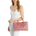 thumbnail image 3 of Bolso tipo cartera Michael Kors Scarlett Medium Plateado/Piel Rosa, 3 of 3