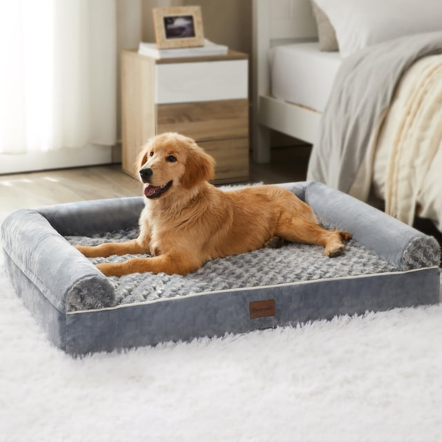 Cama ortopédica para perros BFPETHOME para perros grandes a prueba de agua
