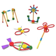 KNEX Tinkertoy Classic Building Tin Construction Play Set, 100 Pieces