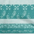 thumbnail image 1 of oneOone Viscose Jersey Dark Teal Green Fabric Asian Block Sewing Fabric By The Yard Printed Diy Clothing Sewing Supplies 60 Inch Wide, 1 of 4