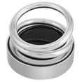 thumbnail image 2 of Miangastore Rotating Car Diffuser Dashboard Ornaments Silver 1Set 2.5In, 2 of 9