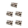 thumbnail image 2 of Sonducket Bolso elegante y compacto de PU para mujer Bolsos elegantes y universales para mujer Bolso de mano Estampado de vaca marrón Type2 NO2, 2 of 6