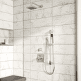thumbnail image 2 of Kenzo Adjustable Slidebar Handheld Shower Kit in Brushed Nickel, 2 of 2