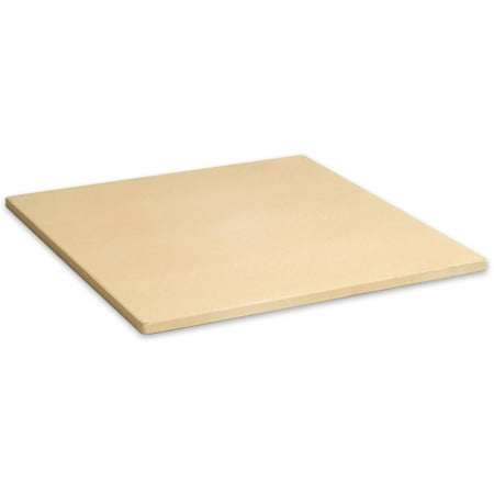 Pizzacraft 15" Square Cordierite Pizza Stone and Baking Stone, For Oven, Grill or BBQ PC0100