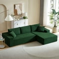 thumbnail image 2 of M optimized Modular Sectional Sofa Set, Modern L-Shape Fabric Couch, Combination Upholstered Sleeper Sofa for Living Room, Bedroom, Salon, 2 of 6