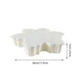 thumbnail image 2 of BotaniNest Tray Cute Snowman Snowflake Covered Storage Container Platter Snack Tray Candy Cookies Candy Desserts, 2 of 4