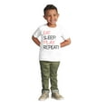 thumbnail image 3 of Eat Sleep Play Repeat Simple Life Toddler Boy Girl T Shirt Infant Toddler Brisco Brands 12M, 3 of 6