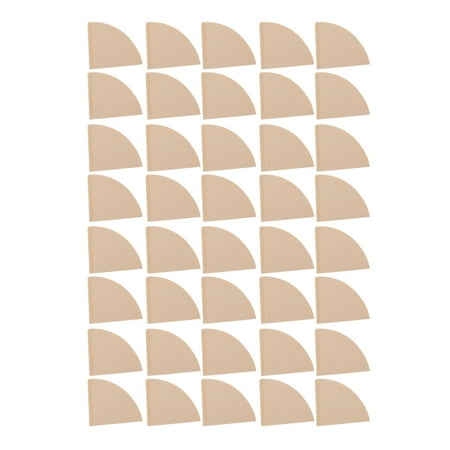 

40Pcs Coffee Filter Paper 1‑2 Cups Natural Disposable Unbleached Coffee Cone Filters for Brewing Coffee