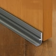 Door Bottom Seal Strip Flexible Wind Noise Reduction Stopper Under Door Sealing gray