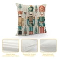 thumbnail image 4 of HENGT  Christmas Pillow Cover  Merry Christmas Nutcracker Decoration Holiday Farmhouse Winter Pillow Case Decor for Home Sofa Couch AA224-18, 4 of 5