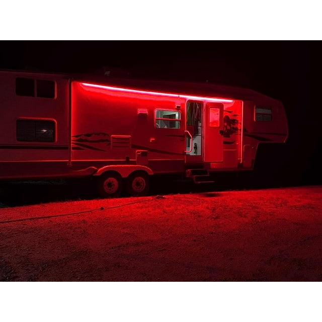 LED Awning Lights for RV, Waterproof Camper Awning Lights for Travel Trailers Motorhome, 5M RV