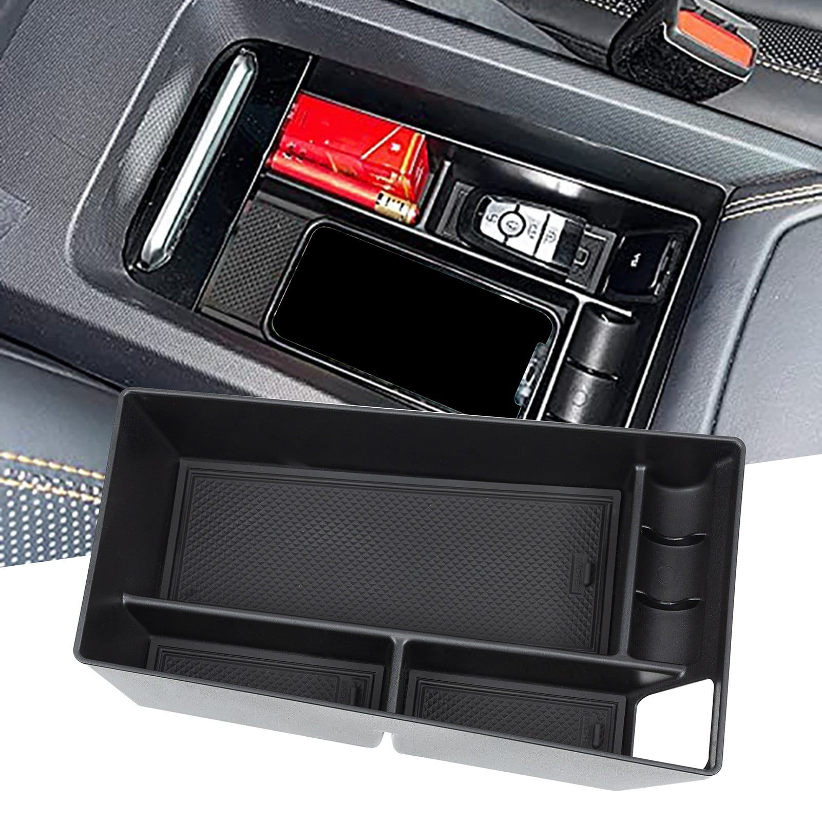 POSSBAY For Ford Mustang Mach-E 2021 2022 Car Central Console Armrest ...