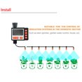 thumbnail image 3 of Noref Irrigation Controller,Electronic Garden Watering Timer Automatic Watering Irrigation Controller LCD Display,Watering Timer, 3 of 8