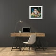 thumbnail image 3 of Comish, Susan 26x26 White Modern Wood Framed Museum Art Print Titled - Santas Office, 3 of 4
