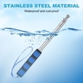 thumbnail image 4 of Uxcell 1-Pack Telescopic Handheld Flagpoles, 4.6ft/1.4m Stainless Steel Handheld Portable Extendable Flagpoles [Blue], 4 of 7