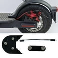 thumbnail image 3 of de juntas de guardabarros para patinete, soporte espaciador de soporte de piezaza con tornillos, accesorios, marco, soporte de guardabarros, piezas negro, 3 of 8