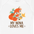 thumbnail image 4 of Inktastic My Nona Loves Me Cute Fox Boys or Girls Baby Bodysuit, 4 of 5