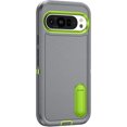 thumbnail image 1 of KOMI Green, 9ProXL, Anti -Fall Case for Google Pixel 9/ 9Pro/ 9ProXL, Small Kickstand, Back Case Ultra -Thin and Light Military Grade Protection Shockproof Shell, 1 of 5