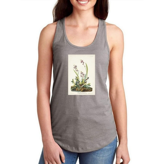 Field Sparrow Racerback Tank Women -John James Audubon Designs, Female x-Large