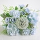 thumbnail image 2 of Toystoory Ramo floral de peonía de seda para el hogar, rosa artificial, flor falsa, decoración nupcial para boda Flores artificiales lago azul 1 Stück, 2 of 6