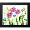 thumbnail image 2 of Boho Hue Studio 14x12 Black Modern Framed Museum Art Print Titled - Wild Flowers 10, 2 of 5