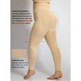 thumbnail image 3 of 1Pc Women's Plus Size High Waist Control Butt Lifting Thigh Slimmer Shapewear Leggings For Base Layering, 3 of 4