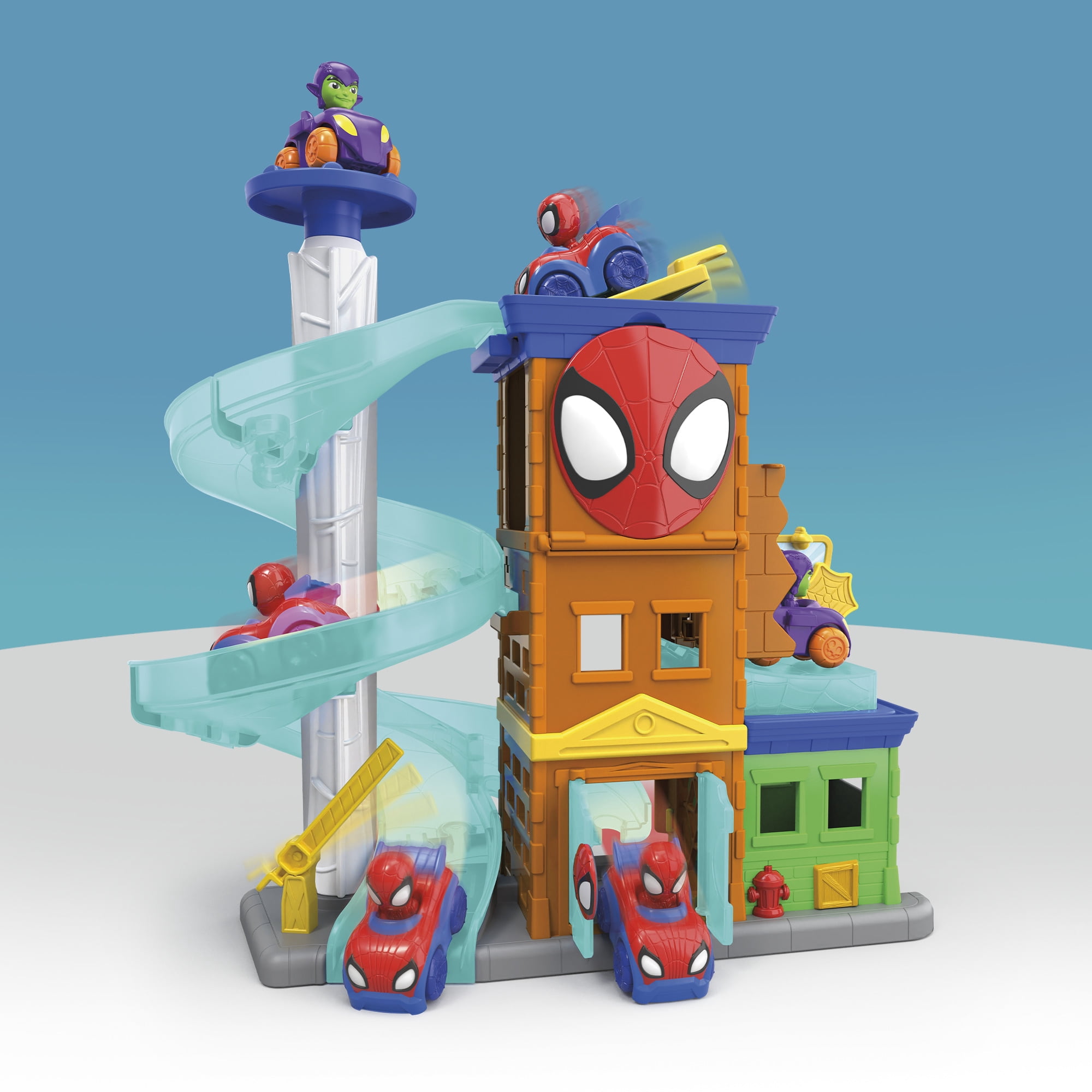 Marvel Spidey and his Amazing Friends Web-City Playset, Ages 3 and up