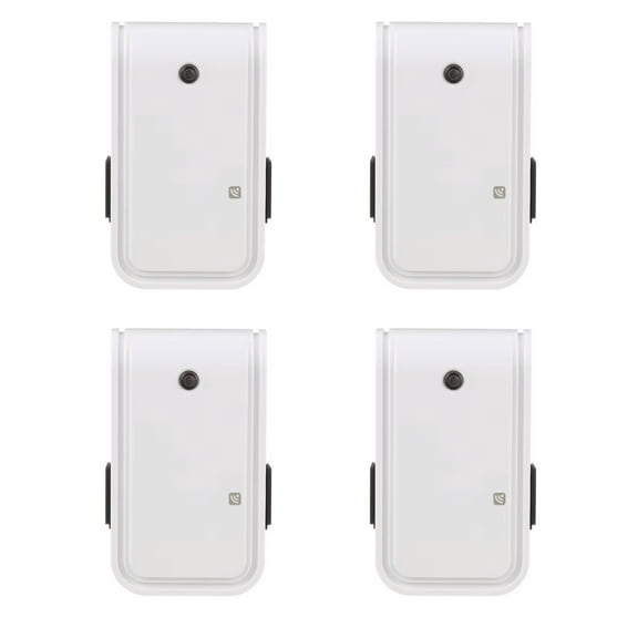 (case of 4) Eaton Wiring Z-Wave Plus Wireless ON/OFF Plug-in Module, White, 2 outlet, 125V, Indoor Smart Plug