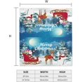 thumbnail image 5 of Christmas Mailbox Covers Magnetic Large Size 21" X 25.5" Snowman Santa Claus Reindeer Mailbox Cover Decorations Wrap, 5 of 6