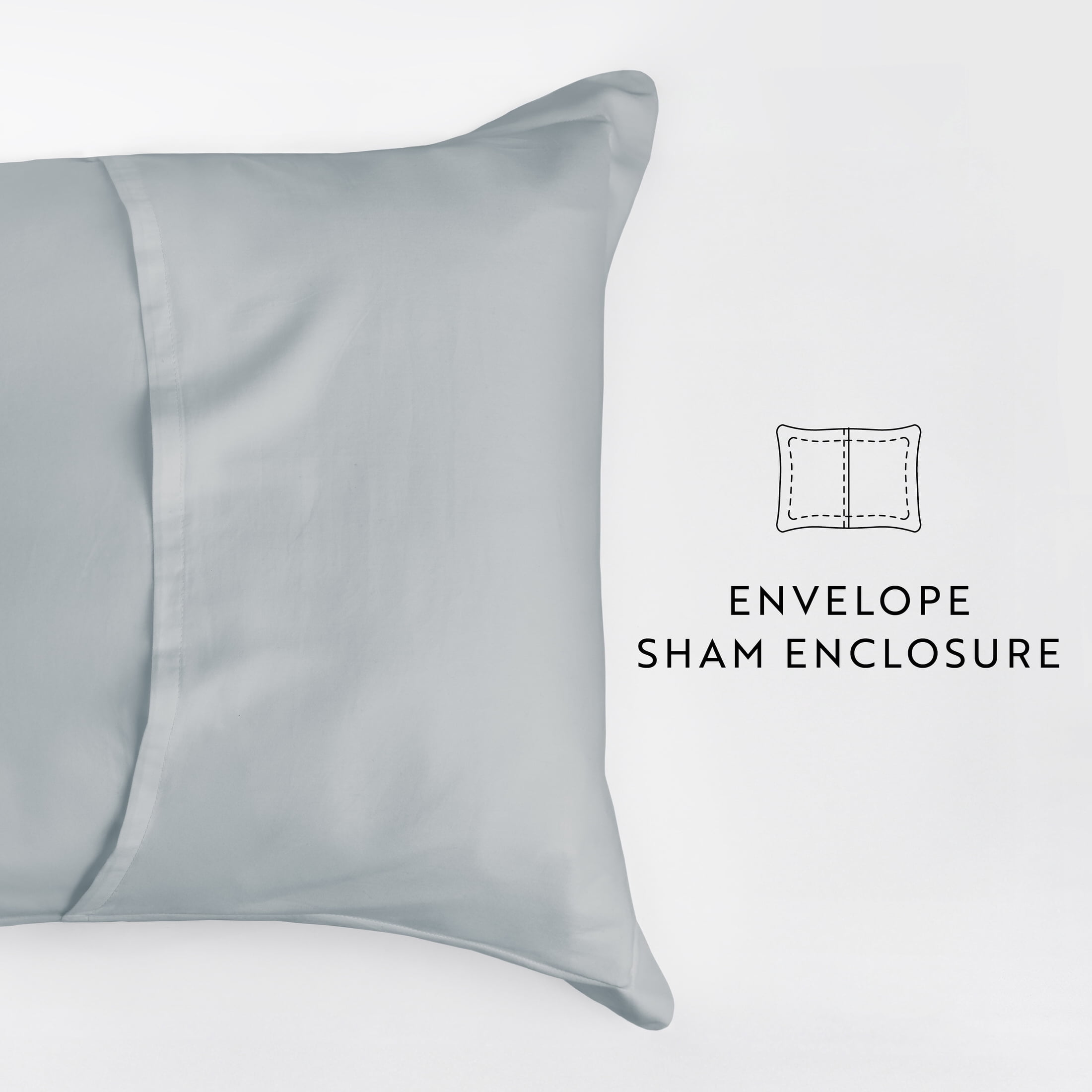 Sateen Long-Staple Vintage-Washed Duvet Cover Set by Comfort Canopy