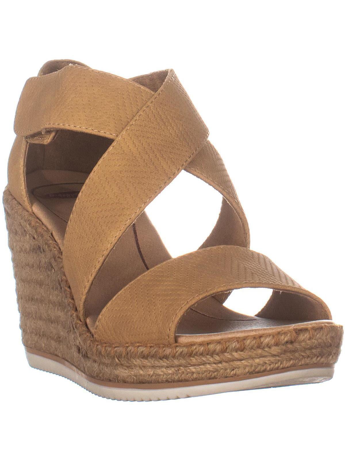 Vacay Espadrille Wedge Sandals, Nude 