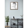 thumbnail image 4 of ArtToFrames 22" x 22" Silver Victorian Emboss Picture Frame, 22x22 inch Silver Wood Poster Frame (WOM-5082), 4 of 8