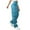 91#Blue, variant on Women High Waisted Wide Leg Cargo Pants Baggy Stretchy Casual Trousers Streetwear Fashion Trendy Travel Outfits
