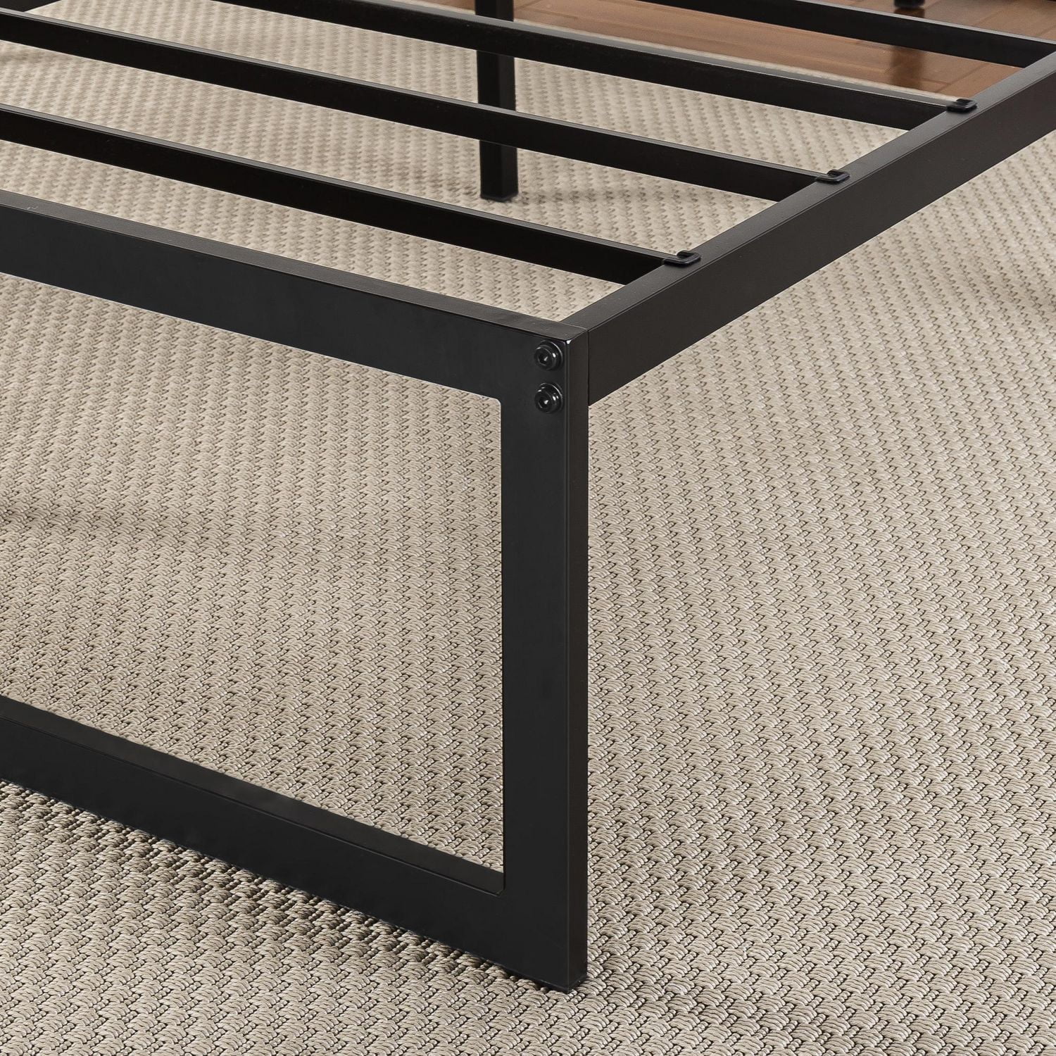 Zinus Van 16 inch Metal Platform Bed Frame with Steel Slats